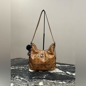 MCM Vintage Tan Leather Bag